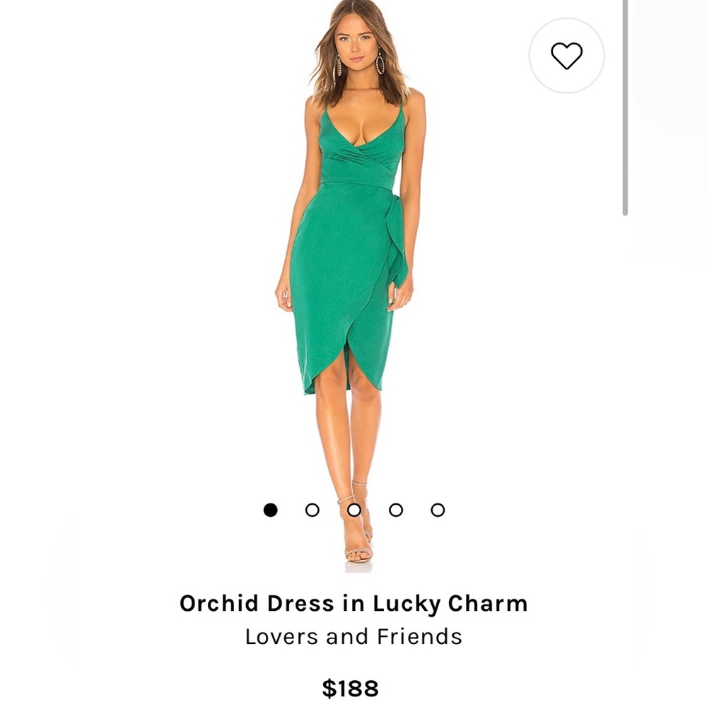 🍀 Sexy Lovers + Friends Orchid Dress in Lucky Charm 🍀
